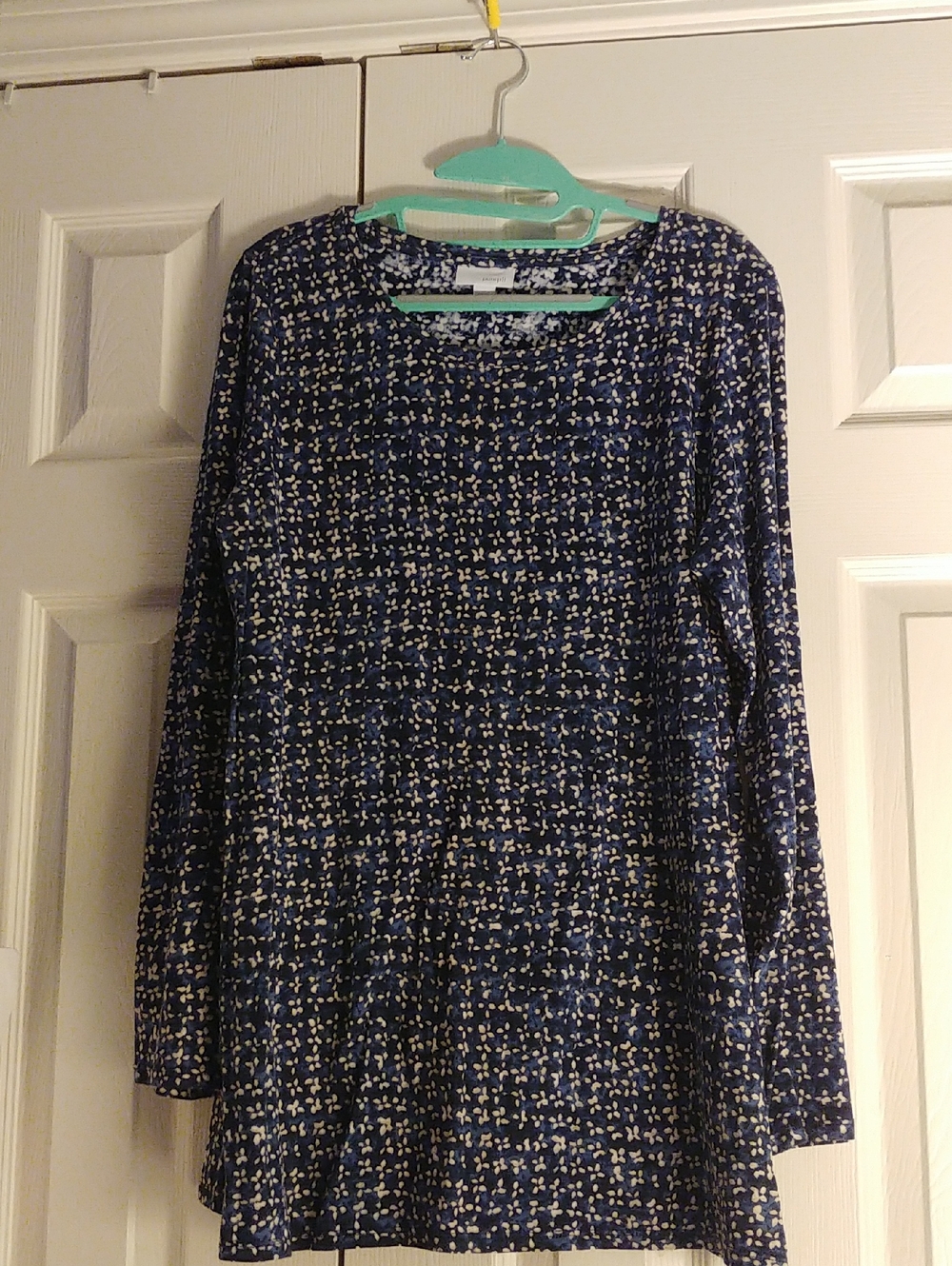 J. Jill Pure Jill Printed Long Sleeve Tunic